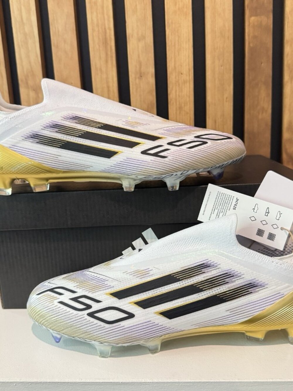 Adidas F50 Elite Laceless FG Men's Soccer Football  Shoes JH7625 Size 13